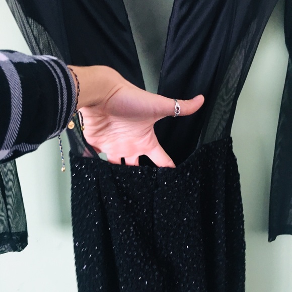 NWT A’GACI black open back - Picture 3 of 6